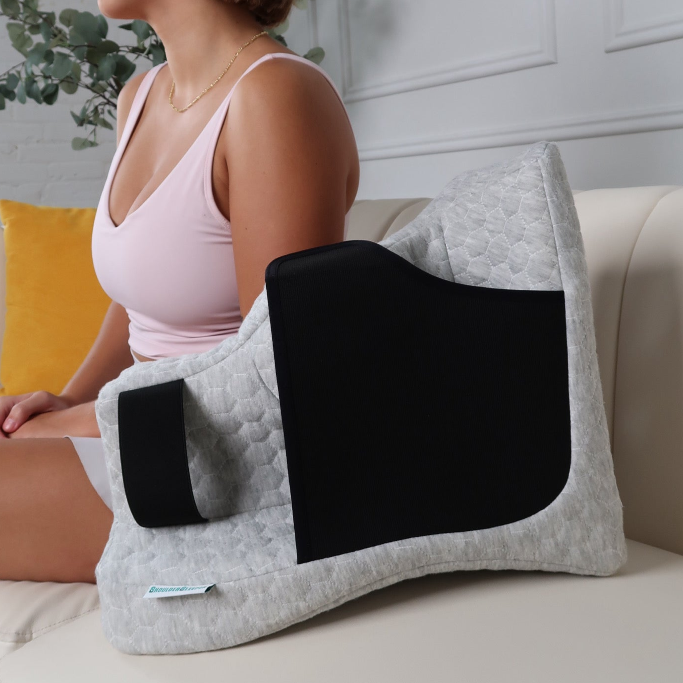 Pillow for side sleeping shoulder pain best sale