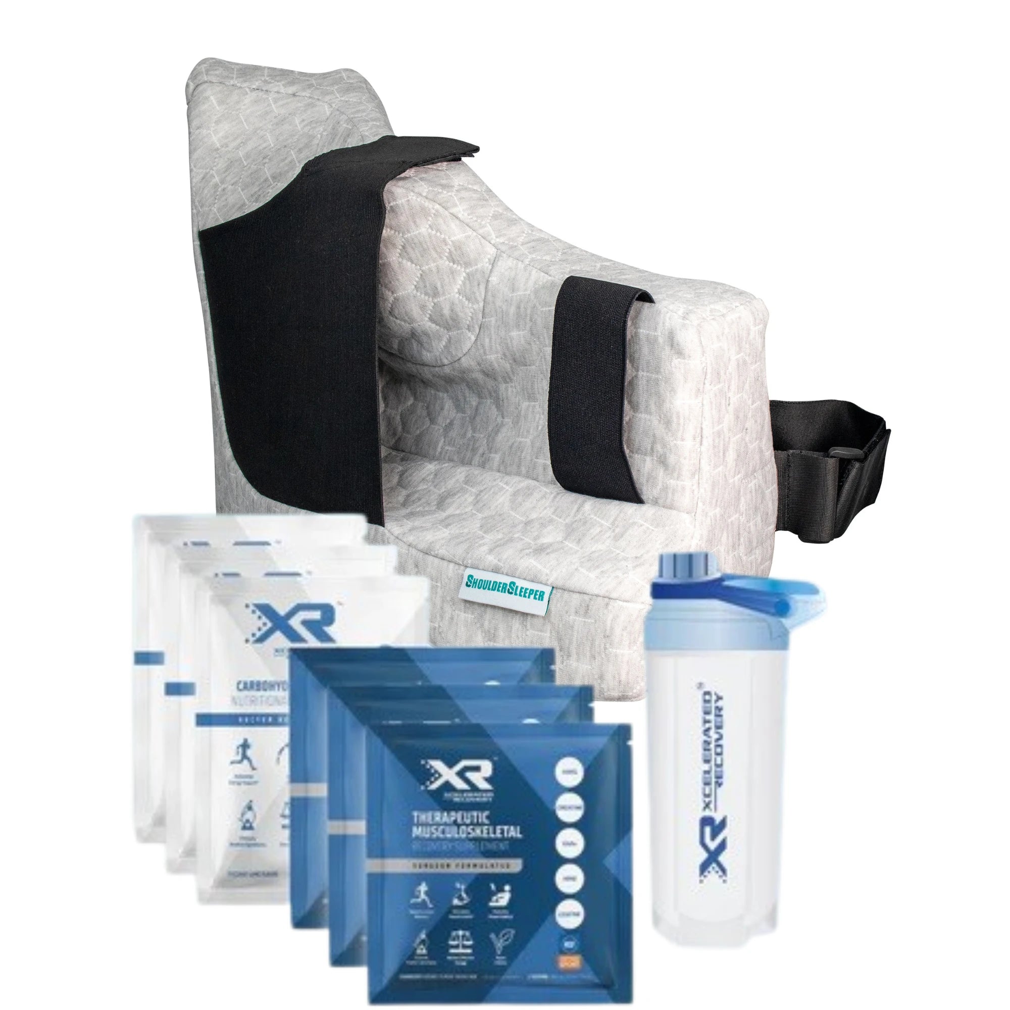 Shoulder Sleeper + Xcelerated Recovery Nutritional Solution's