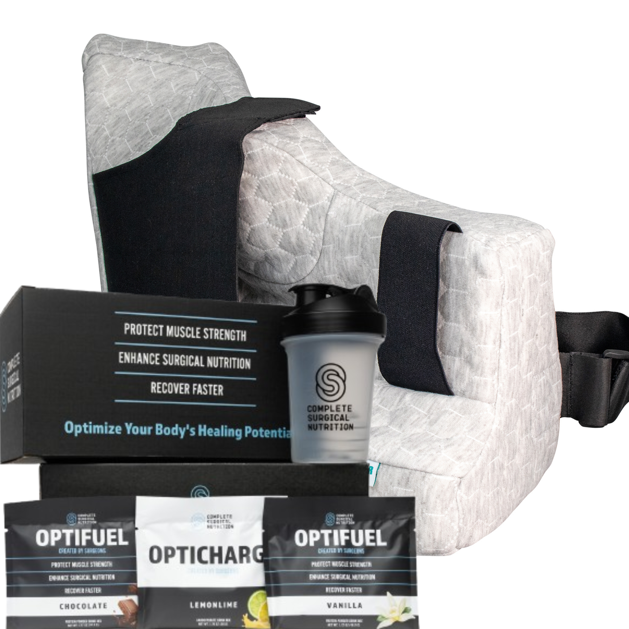 Shoulder Sleeper + Complete Surgical Nutritional Solution's