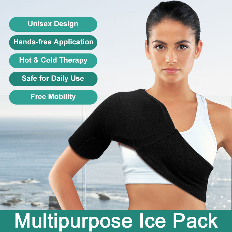 Shoulder Ice Wrap – 360° Hot & Cold Therapy