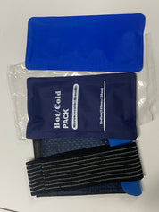 2-Pack Reusable Gel Ice Packs with Soft Cover – Hot & Cold Therapy