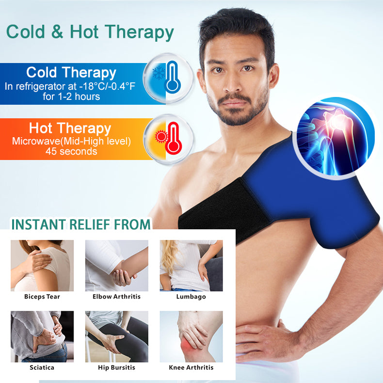Shoulder Ice Wrap – 360° Hot & Cold Therapy