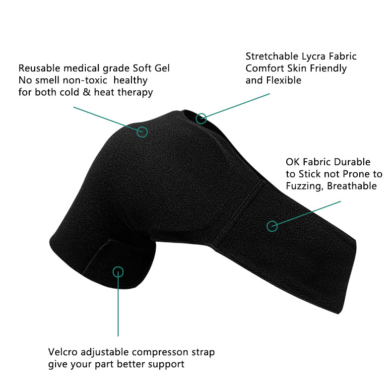 Shoulder Ice Wrap – 360° Hot & Cold Therapy