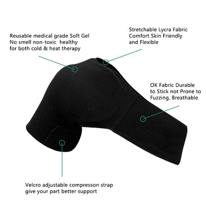 Shoulder Ice Wrap – 360° Hot & Cold Therapy
