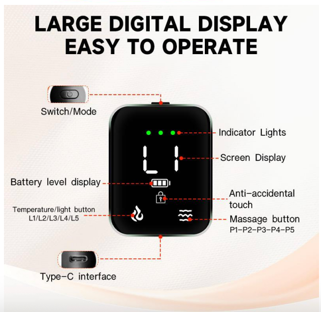 Red Light Therapy Recovery Brace