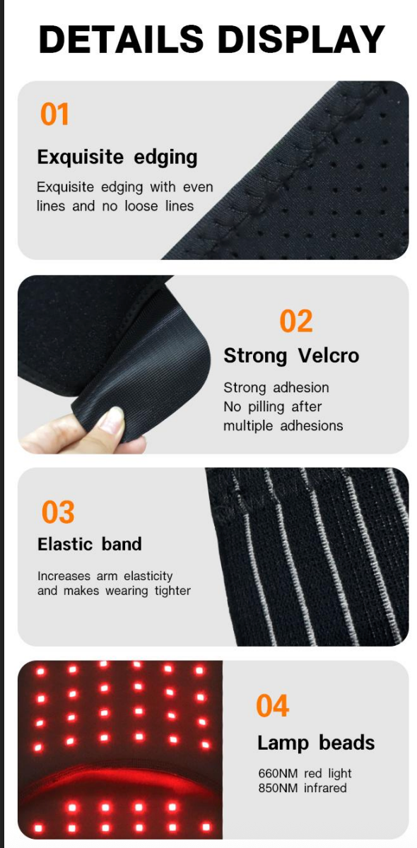 Red Light Therapy Recovery Brace